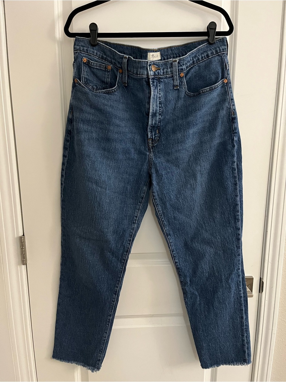 Madewell The Perfect Vintage Jean with Raw Hem
